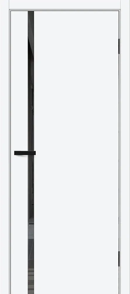 Фото Межкомнатная дверь Браво-0.40.П White Silk BR6192